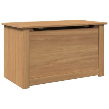 vidaXL Σεντούκι Αποθ. με Καπάκι Panama 79x42x46cm Μασίφ Ξύλο Πεύκου