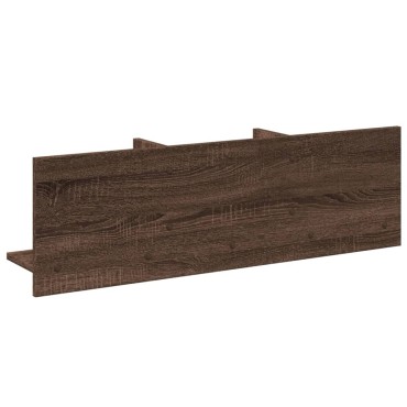 vidaXL Ντουλάπι Τοίχου Καφέ Δρυς 100x16,5x30cm Επεξεργασμένο Ξύλο 1 τεμ.