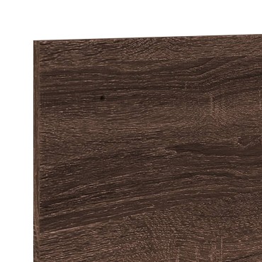 vidaXL Ντουλάπι Τοίχου Καφέ Δρυς 100x16,5x30cm Επεξεργασμένο Ξύλο 1 τεμ.