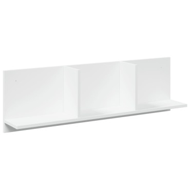 vidaXL Ντουλάπι Τοίχου Λευκό 100x16,5x30cm από Επεξεργασμένο Ξύλο 1 τεμ.