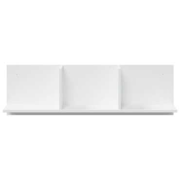 vidaXL Ντουλάπι Τοίχου Λευκό 100x16,5x30cm από Επεξεργασμένο Ξύλο 1 τεμ.