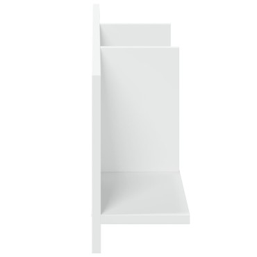 vidaXL Ντουλάπι Τοίχου Λευκό 100x16,5x30cm από Επεξεργασμένο Ξύλο 1 τεμ.