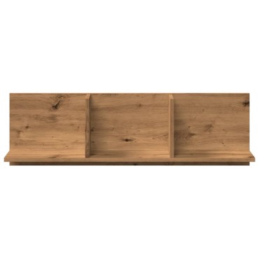 vidaXL Ντουλάπι Τοίχου Αρτισιανή Δρυς 100x16,5x30cm Επεξεργασμένο Ξύλο 1 τεμ.