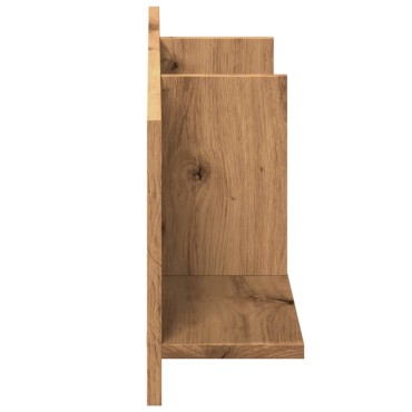 vidaXL Ντουλάπι Τοίχου Αρτισιανή Δρυς 100x16,5x30cm Επεξεργασμένο Ξύλο 1 τεμ.