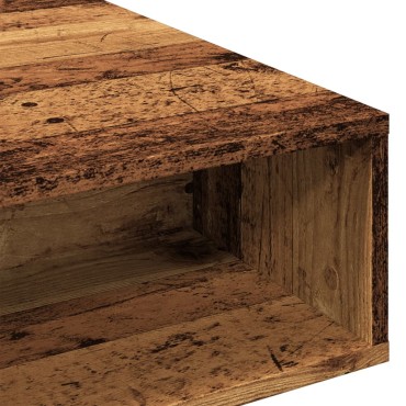 vidaXL Τραπεζάκι Σαλονιού Όψη Παλαιού Ξύλου 105x55x32cm Επεξ. Ξύλο 1 τεμ.