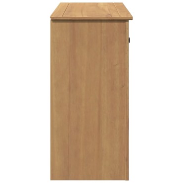 vidaXL Μπουφές με Συρτάρι Panama 93x40x80cm από Μασίφ Ξύλο Πεύκου 1 τεμ.