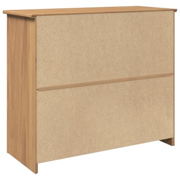 vidaXL Μπουφές με Συρτάρι Panama 93x40x80cm από Μασίφ Ξύλο Πεύκου 1 τεμ.
