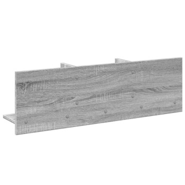 vidaXL Ντουλάπι Τοίχου Γκρι Sonoma 100x16,5x30cm Επεξεργασμένο Ξύλο 1 τεμ.