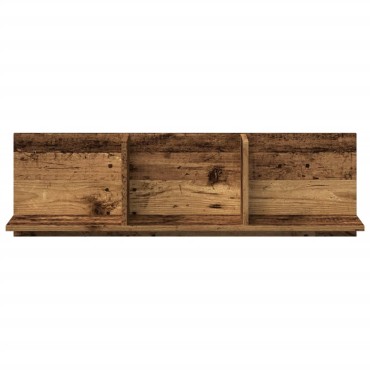 vidaXL Ντουλάπι Τοίχου Όψη Παλαιού Ξύλου 100x16,5x30cm Επεξ. Ξύλο 1 τεμ.