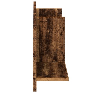 vidaXL Ντουλάπι Τοίχου Όψη Παλαιού Ξύλου 100x16,5x30cm Επεξ. Ξύλο 1 τεμ.
