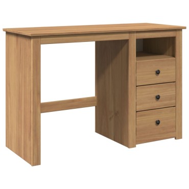 vidaXL Γραφείο Panama 112x45x75cm από Μασίφ Ξύλο Πεύκου 1 τεμ.