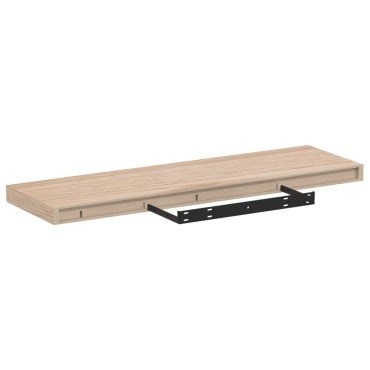 vidaXL Ράφια Τοίχου 4 τεμ. 80x23,5x4cm Επεξεργασμένο Ξύλο