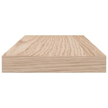 vidaXL Ράφια Τοίχου 2 τεμ. 110x23,5x4cm Επεξεργασμένο Ξύλο