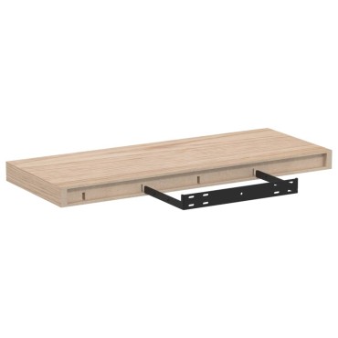 vidaXL Ράφια Τοίχου 2 τεμ. 60x23,5x4cm Επεξεργασμένο Ξύλο