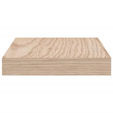 vidaXL Ράφια Τοίχου 2 τεμ. 50x23,5x4cm Επεξεργασμένο Ξύλο