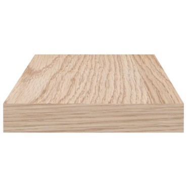 vidaXL Ράφια Τοίχου 2 τεμ. 80x23,5x4cm Επεξεργασμένο Ξύλο