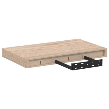 vidaXL Ράφια Τοίχου 2 τεμ. 40x23,5x4cm Επεξεργασμένο Ξύλο