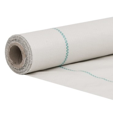 vidaXL Μεμβράνη Εδαφοκάλυψης Λευκή 4x10 μ. από Πολυπροπυλένιο