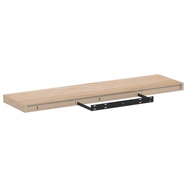 vidaXL Ράφια Τοίχου 2 τεμ. 90x23,5x4cm Επεξεργασμένο Ξύλο