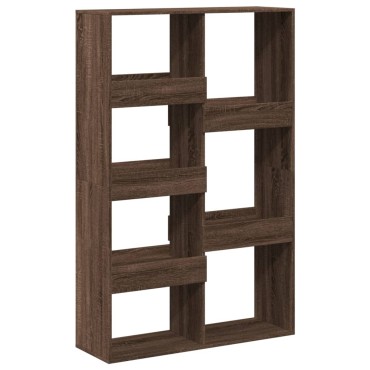 vidaXL Βιβλιοθήκη Καφέ Δρυς 100x33x155,5cm από Επεξεργασμένο Ξύλο 1 τεμ.