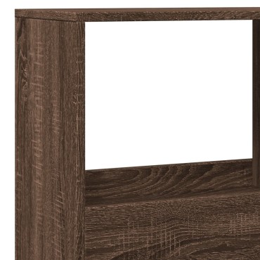 vidaXL Βιβλιοθήκη Καφέ Δρυς 100x33x155,5cm από Επεξεργασμένο Ξύλο 1 τεμ.