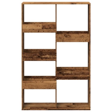 vidaXL Βιβλιοθήκη Όψη Παλαιού Ξύλου 100x33x155,5cm ΕπΞύλο Ξύλο 1 τεμ.