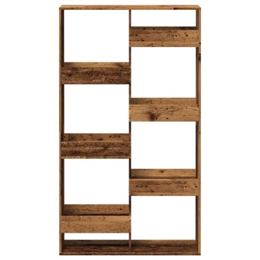 vidaXL Βιβλιοθήκη Όψη Παλαιού Ξύλου 100x33x175cm Επεξεργασμένο Ξύλο 1 τεμ.