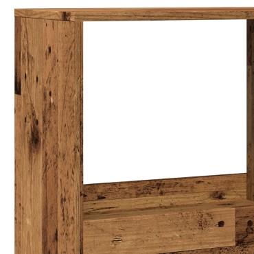 vidaXL Βιβλιοθήκη Όψη Παλαιού Ξύλου 100x33x175cm Επεξεργασμένο Ξύλο 1 τεμ.