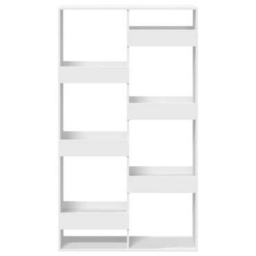 vidaXL Βιβλιοθήκη Λευκή 100x33x175cm από Επεξεργασμένο Ξύλο 1 τεμ.