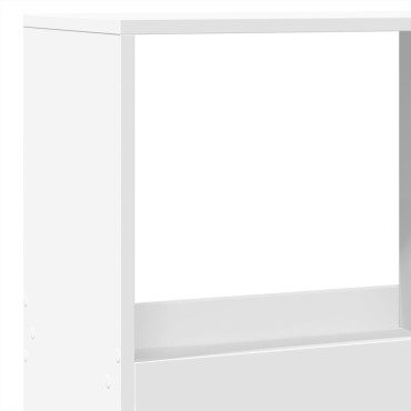 vidaXL Βιβλιοθήκη Λευκή 100x33x175cm από Επεξεργασμένο Ξύλο 1 τεμ.