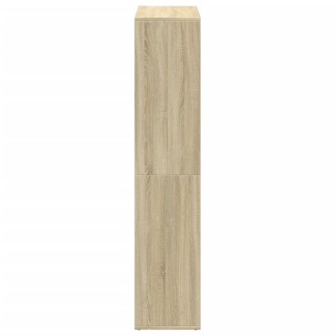 vidaXL Βιβλιοθήκη/Διαχωριστικό Χώρου Δρυς 69,5x29x137,5cm Επεξ. Ξύλο 1 τεμ.