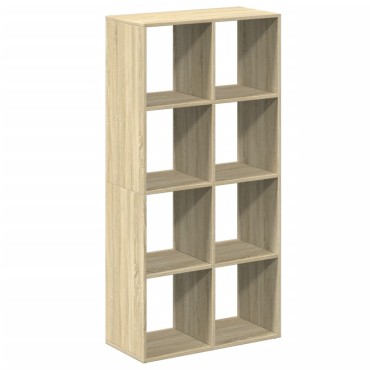 vidaXL Βιβλιοθήκη/Διαχωριστικό Χώρου Δρυς 69,5x29x137,5cm Επεξ. Ξύλο 1 τεμ.