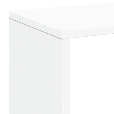 vidaXL Βιβλιοθήκη/Διαχωριστικό Χώρου Λευκό 67x25x161,5cm Επεξ. Ξύλο 1 τεμ.