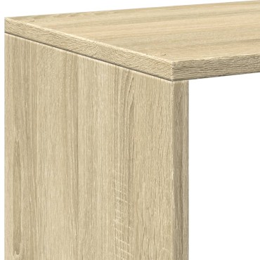 vidaXL Βιβλιοθήκη/Διαχωριστικό Χώρου Δρυς 67x25x161,5cm Επεξ. Ξύλο 1 τεμ.