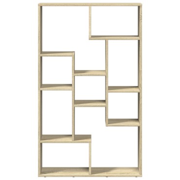 vidaXL Βιβλιοθήκη Sonoma Δρυς 72x20x120cm από Επεξεργασμένο Ξύλο 1 τεμ.