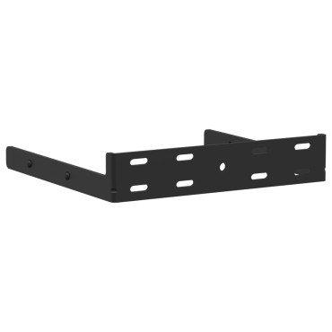 vidaXL Ράφια Τοίχου 2 τεμ. 23x23,5x4cm Επεξεργασμένο Ξύλο