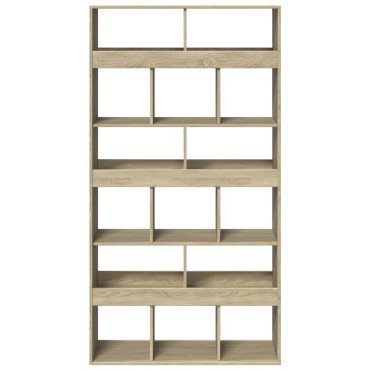 vidaXL Βιβλιοθήκη Sonoma Δρυς 100x33x187,5cm από Επεξεργασμένο Ξύλο 1 τεμ.