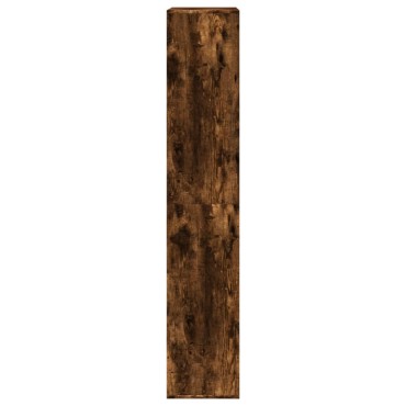 vidaXL Βιβλιοθήκη Καπνιστή Δρυς 100x33x175cm από Επεξεργασμένο Ξύλο 1 τεμ.