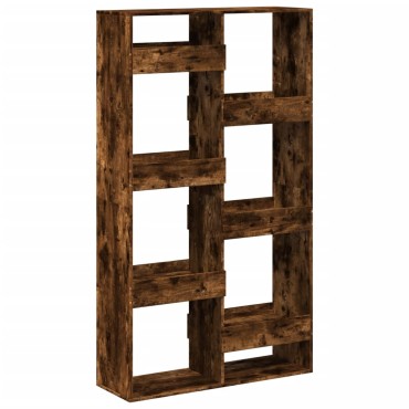 vidaXL Βιβλιοθήκη Καπνιστή Δρυς 100x33x175cm από Επεξεργασμένο Ξύλο 1 τεμ.