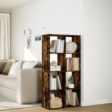 vidaXL Βιβλιοθήκη/Διαχωριστικό Χώρου Δρυς 69,5x29x137,5cm Επεξ. Ξύλο 1 τεμ.