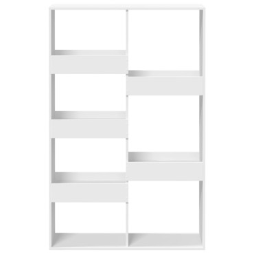 vidaXL Βιβλιοθήκη Λευκή 100x33x155,5cm από Επεξεργασμένο Ξύλο 1 τεμ.