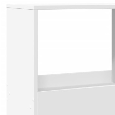vidaXL Βιβλιοθήκη Λευκή 100x33x155,5cm από Επεξεργασμένο Ξύλο 1 τεμ.