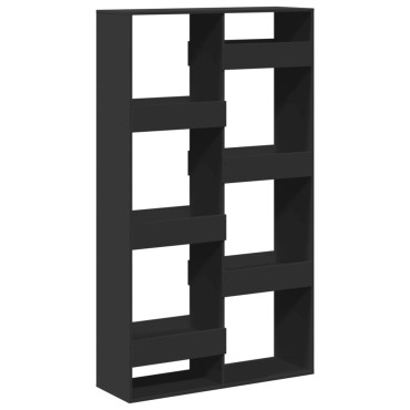vidaXL Βιβλιοθήκη Μαύρη 100x33x175cm από Επεξεργασμένο Ξύλο 1 τεμ.