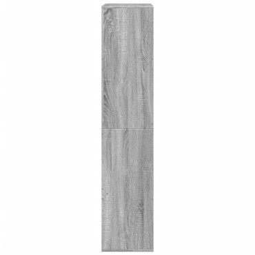 vidaXL Βιβλιοθήκη Γκρι Sonoma 100x33x155,5cm από Επεξεργ. Ξύλο 1 τεμ.