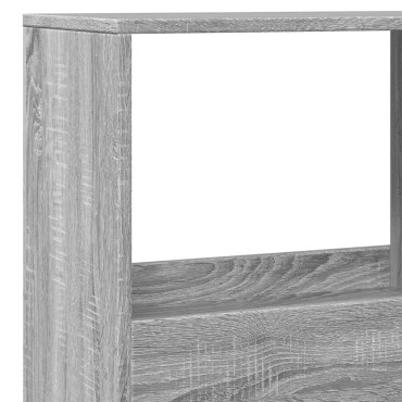 vidaXL Βιβλιοθήκη Γκρι Sonoma 100x33x155,5cm από Επεξεργ. Ξύλο 1 τεμ.