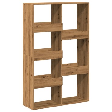 vidaXL Βιβλιοθήκη Αρτισιανή Δρυς 100x33x155,5cm από Επεξεργασμένο Ξύλο 1 τεμ.