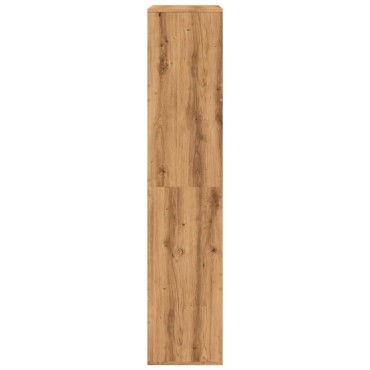 vidaXL Βιβλιοθήκη Αρτισιανή Δρυς 100x33x155,5cm από Επεξεργασμένο Ξύλο 1 τεμ.
