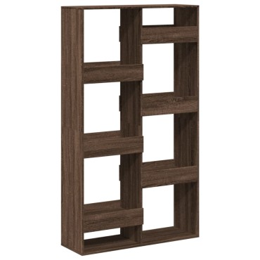 vidaXL Βιβλιοθήκη Καφέ Δρυς 100x33x175cm από Επεξεργασμένο Ξύλο 1 τεμ.