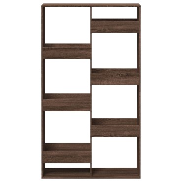 vidaXL Βιβλιοθήκη Καφέ Δρυς 100x33x175cm από Επεξεργασμένο Ξύλο 1 τεμ.