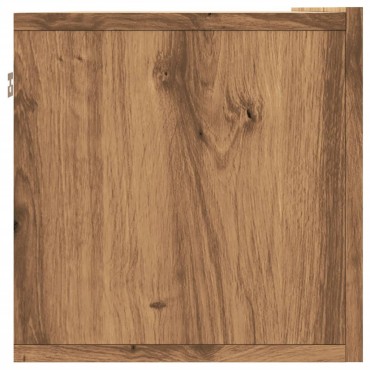 vidaXL Ντουλάπι Τηλεόρασης Τοίχου Artisan Δρυς 100x30x30cm Επ. Ξύλο